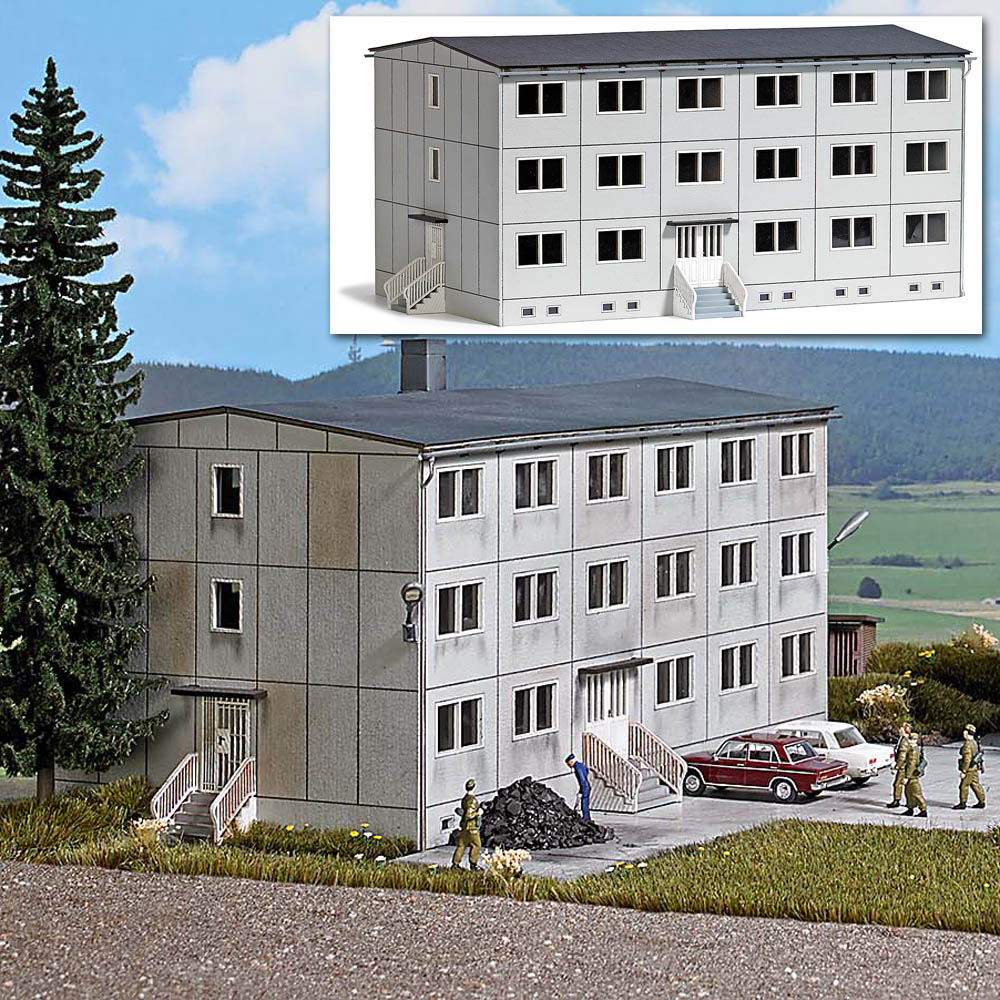 Caserma Scala H0 DS Modellismo Caserma scala H0 Busch
