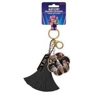 Portachiavi KPop Demon Hunters Tassel Golden