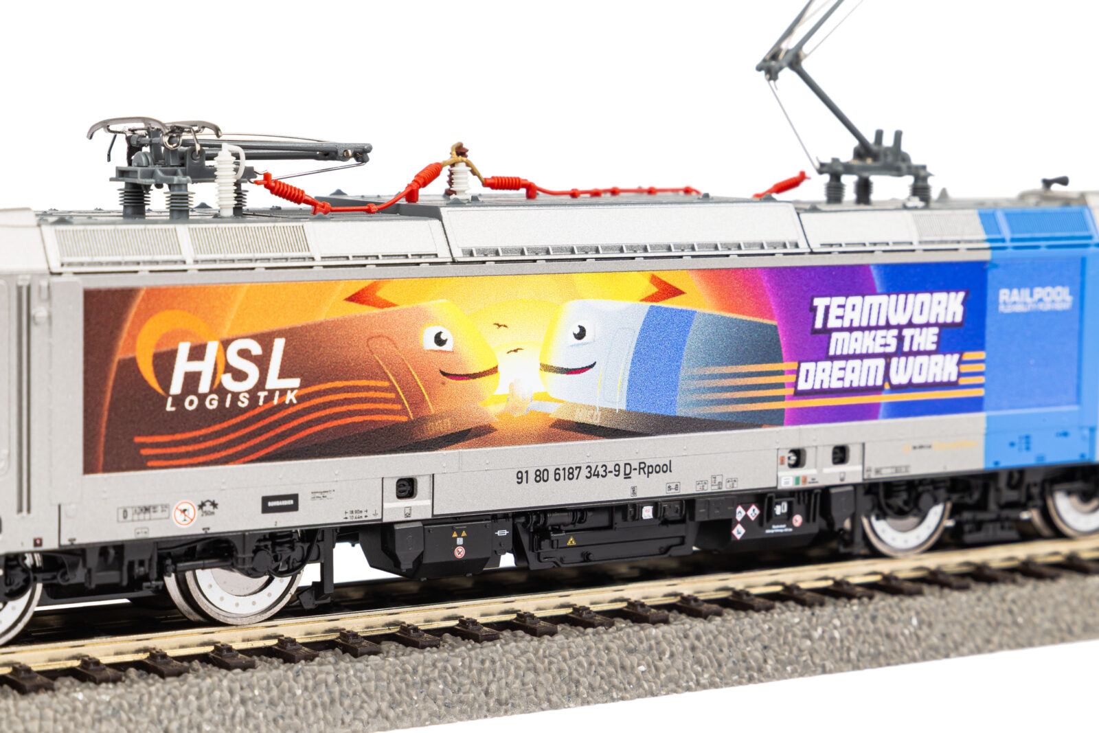 Locomotiva Elettrica / Sound BR 187 HSL Epoca VI Scala H0 DS Modellismo Locomotiva Elettrica / Sound BR 187 scala H0