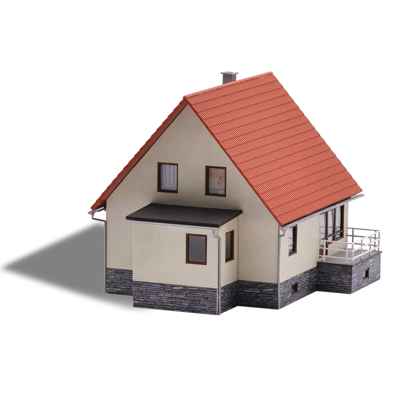 Casa unifamiliare EW 65 Scala H0 DS Modellismo Casa unifamiliare EW 65 scala H0 Busch