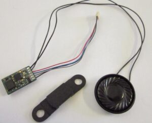 Decoder sonoro e altoparlante scala H0
