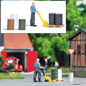 Set d'azione: Carrello elevatore scala H0