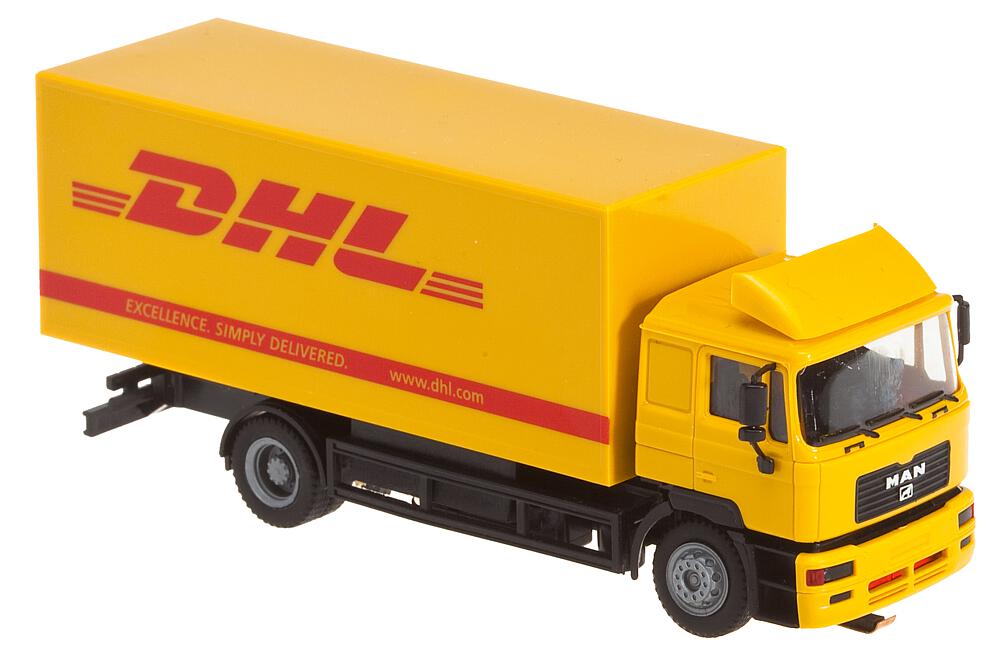 Car System Start-Set Autocarro DHL Scala H0 DS Modellismo Car System Start-Set Autocarro DHL scala H0