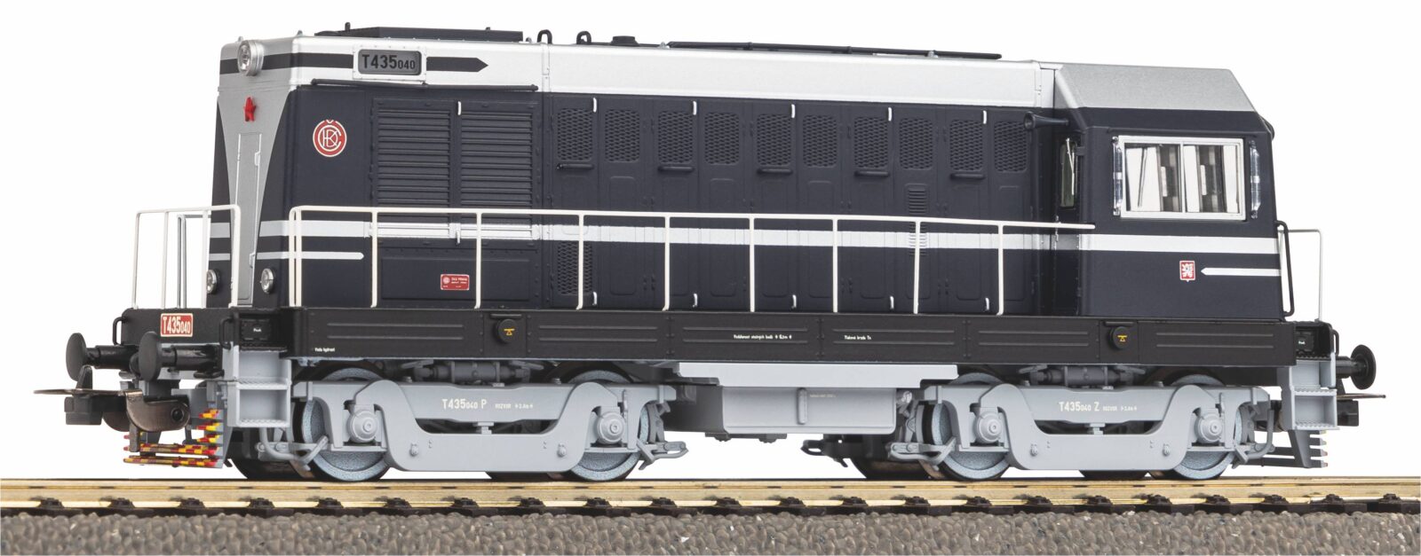 Locomotiva Diesel / Sound T435 CSD III, incl. PIKO Sound-Decoder Scala H0 DS Modellismo Locomotiva Diesel / Sound T435 CSD scala H0