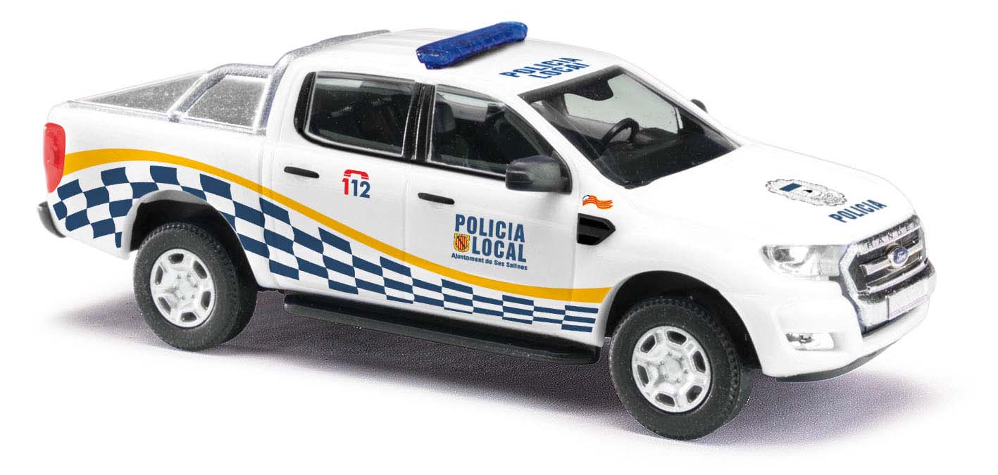 Ford Ranger Policia Mallorca Scala H0 DS Modellismo Ford Ranger Policia Mallorca scala H0 Busch