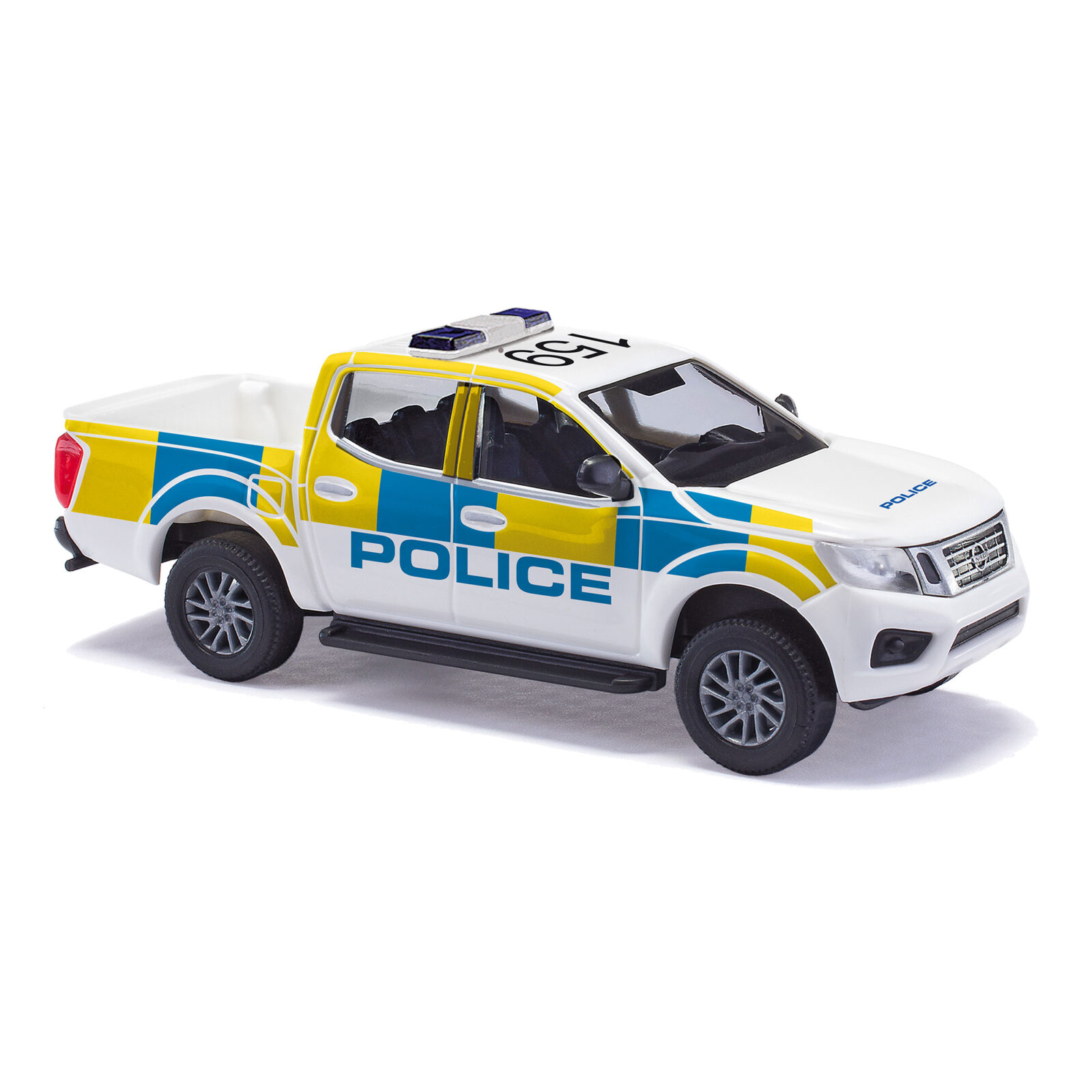 Nissan Navara, Polizia Scala H0 DS Modellismo Nissan Navara, Polizia scala H0 Busch