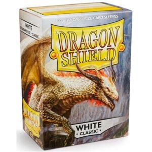 Dragon Shield Bustine Standard Classic White 100pz