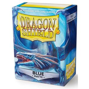 Dragon Shield Bustine Standard Matte Blue 100pz