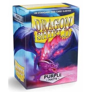 Dragon Shield Bustine Standard Matte Purple 100pz