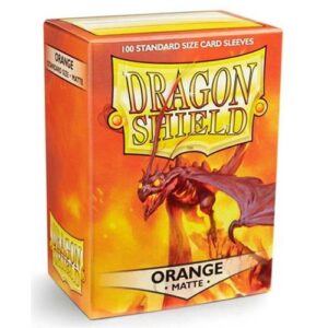 Dragon Shield Bustine Standard Matte Orange 100pz