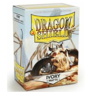 Dragon Shield Bustine Standard Matte Ivory 100pz