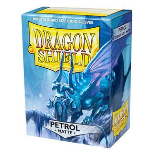 Dragon Shield Bustine Standard Matte Petrol 100pz DS Modellismo Dragon Shield Bustine Standard Matte Petrol 100pz