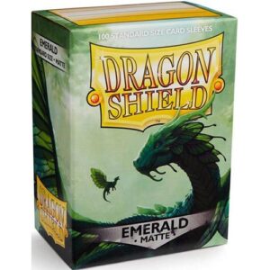 Dragon Shield Bustine Standard Matte Emerald 100pz