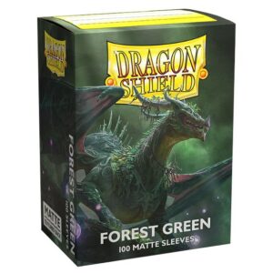 Dragon Shield Bustine Standard Matte Forest Green 100pz