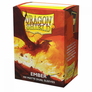 DS100 Sleeves Standard Matte Dual Ember