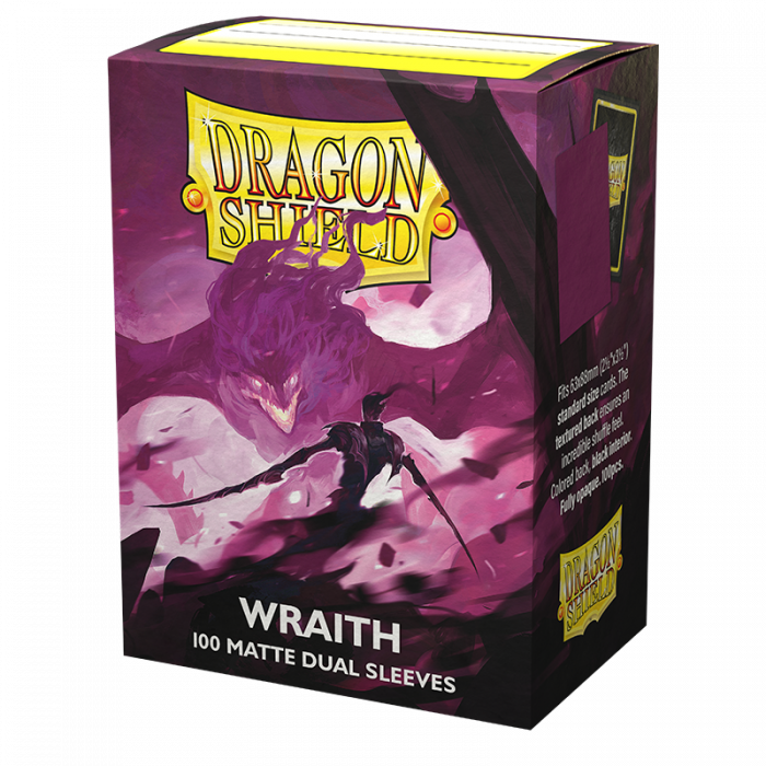 DS100 Sleeves Standard Matte Dual - Wraith Alaric Chaos Wraith (AT-15056) DS Modellismo DS100 Sleeves Standard Matte Dual Wraith
