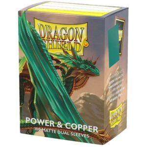 Dragon Shield Bustine Standard Matte Power & Copper 100pz