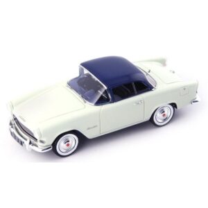 Simca Aronde Plein Ciel 1957 Light Green-Dark Blue 1:43