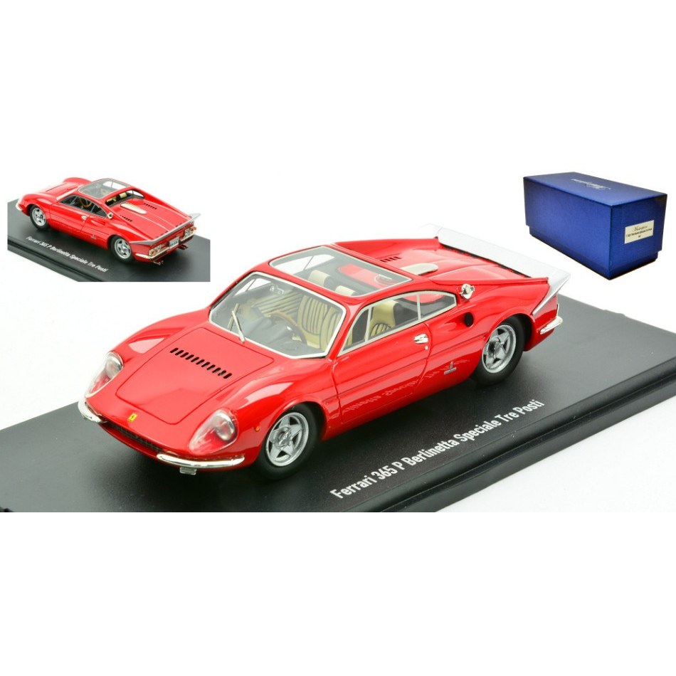 Ferrari 365P 3 Posti 1966 Red "Masterpiece"1:43 DS Modellismo Ferrari 365P 3 Posti 1966 Red "Masterpiece"1:43