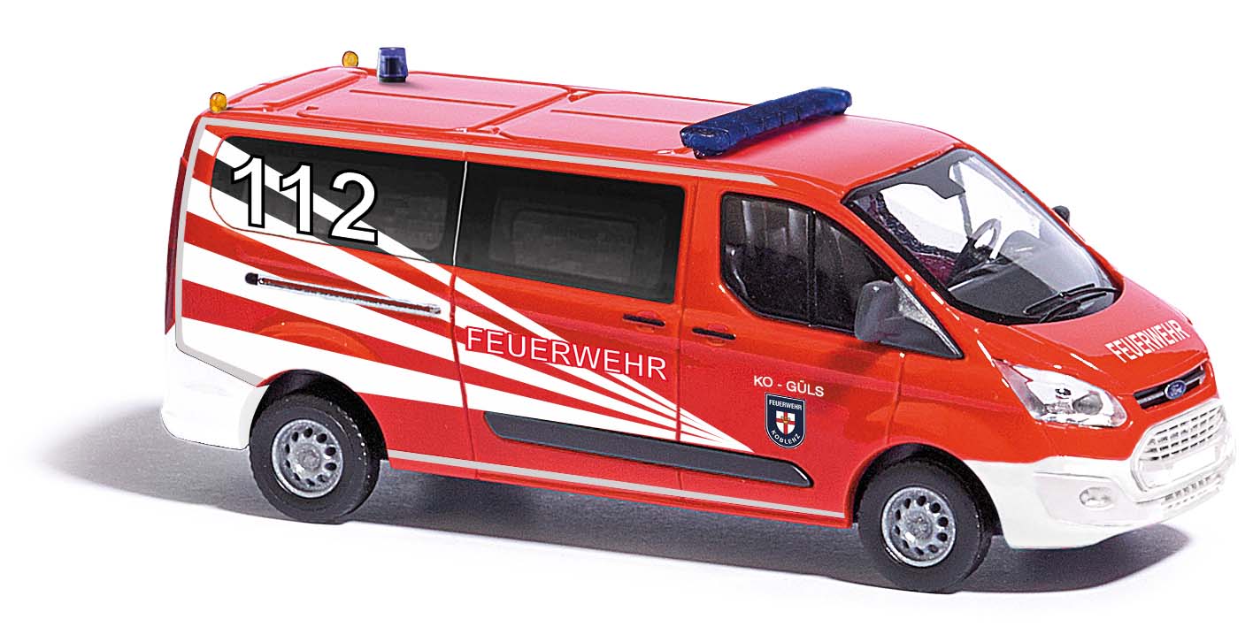 Ford Transit FW Koblenz Scala H0 DS Modellismo Ford Transit FW Koblenz scala H0 Busch