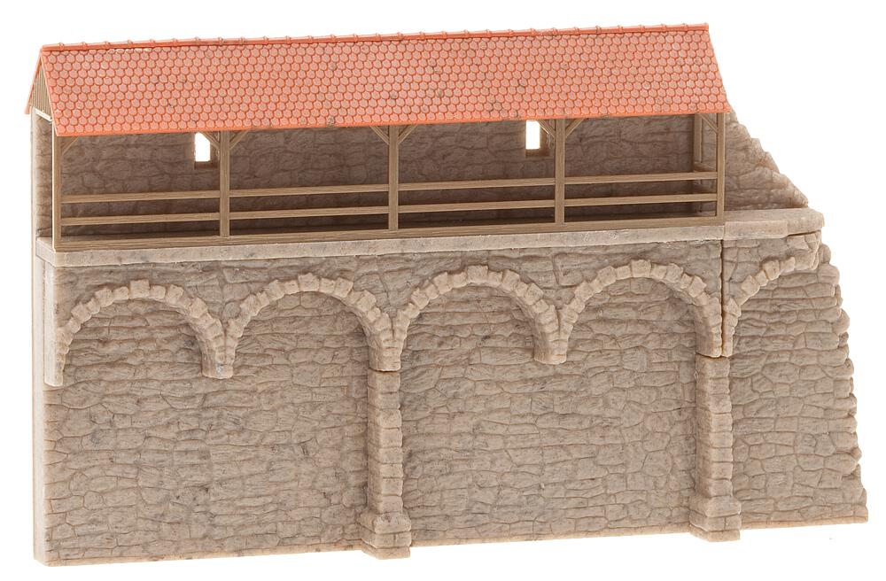Set di mura della città vecchia con Torre della città Scala N DS Modellismo Set di mura della città vecchia scala N
