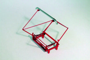 Pantografo completo per BR 194 scala G Piko
