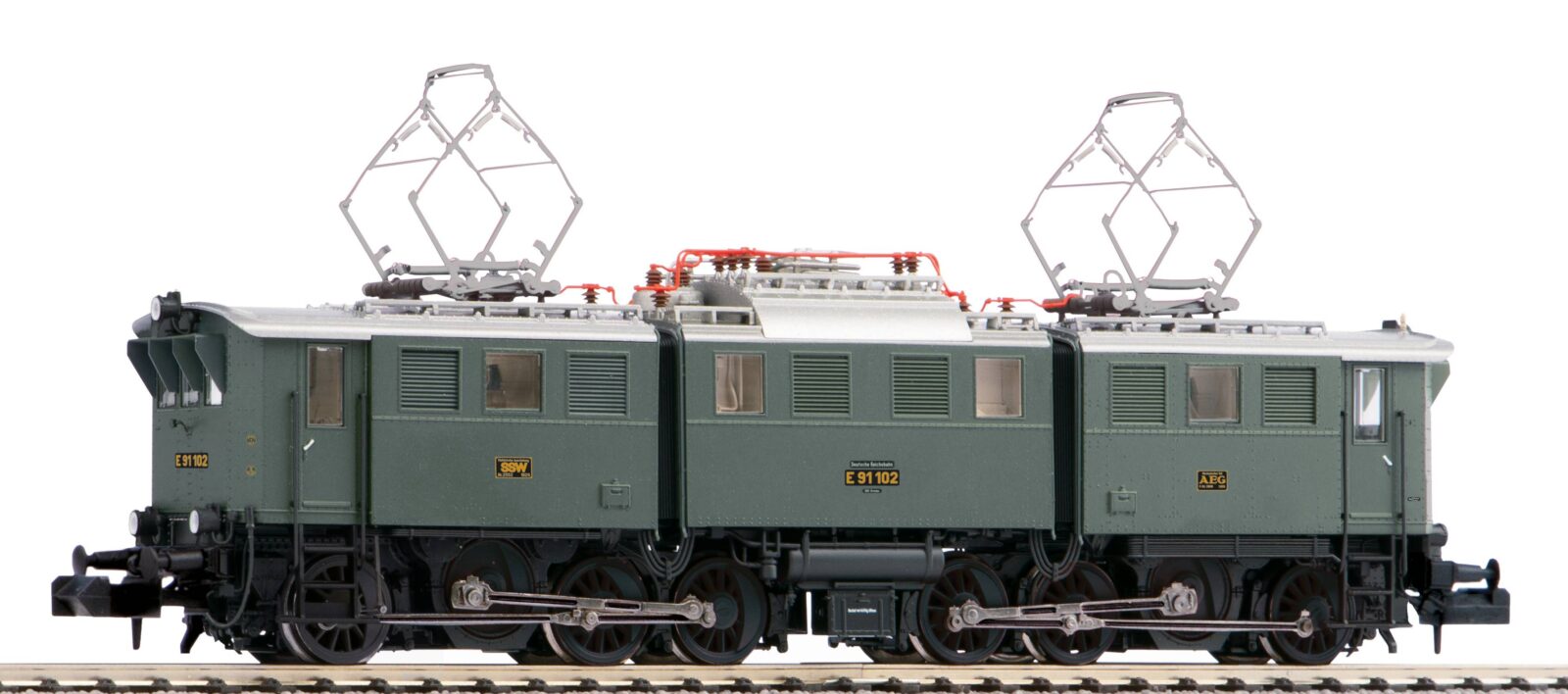 Locomotiva Elettrica BR E 91 DRG II + DSS Next18 Scala N DS Modellismo Locomotiva Elettrica BR E 91 DRG II scala N