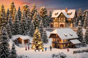 FALLER Calendario dell'Avvento scala H0