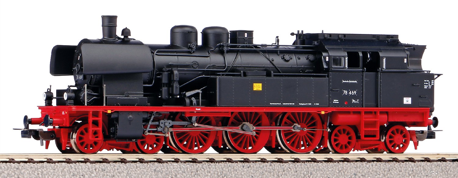 Locomotiva a vapore/Sound Gruppo 78 DR Epoca III, incl. sound decoder compatibile mfx Scala H0 DS Modellismo Locomotiva a vapore/Sound Gruppo 78 scala H0