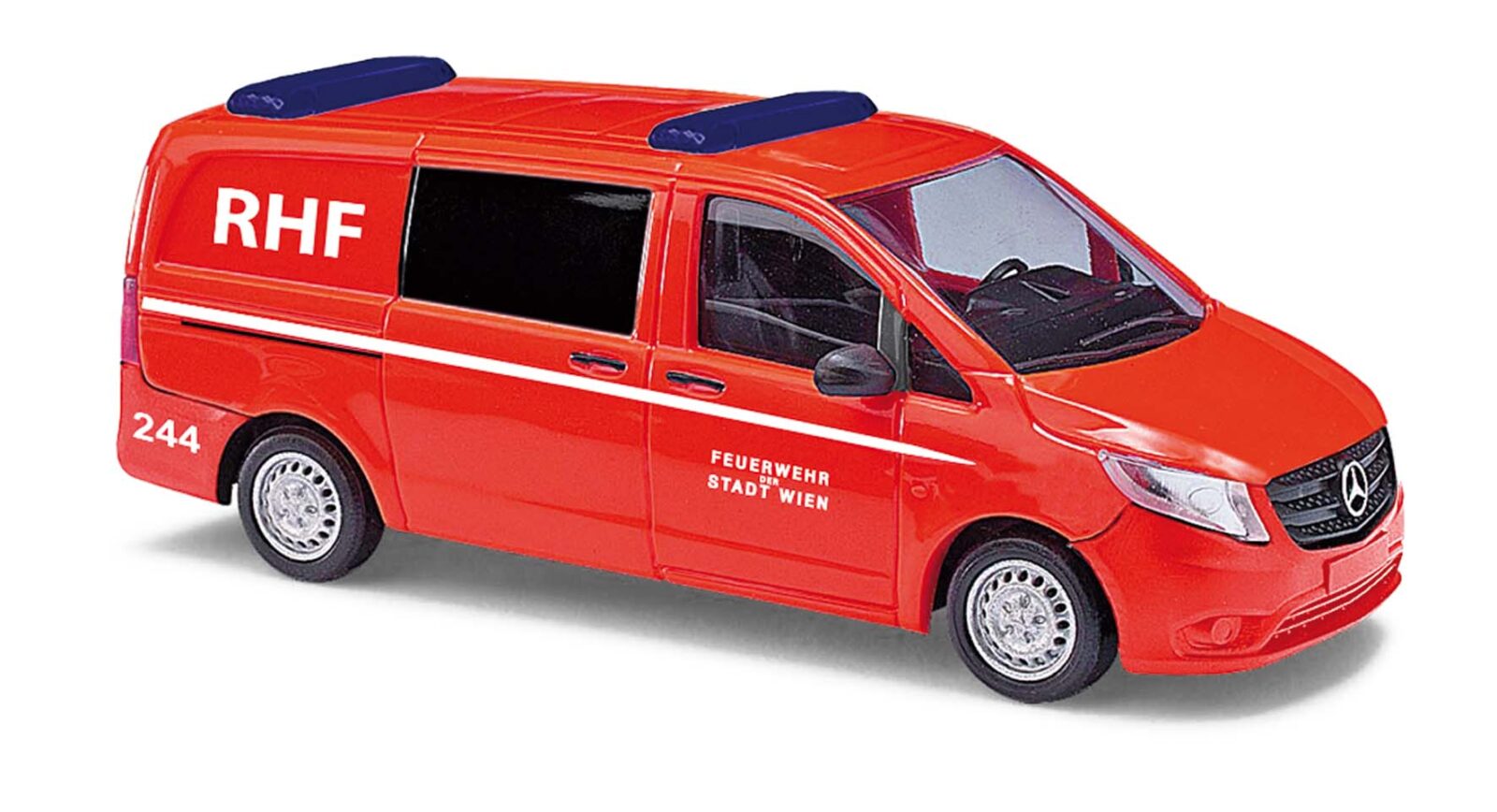 Mercedes Vito, vigili del fuoco di Vienna Scala H0 DS Modellismo Mercedes Vito, vigili del fuoco scala H0