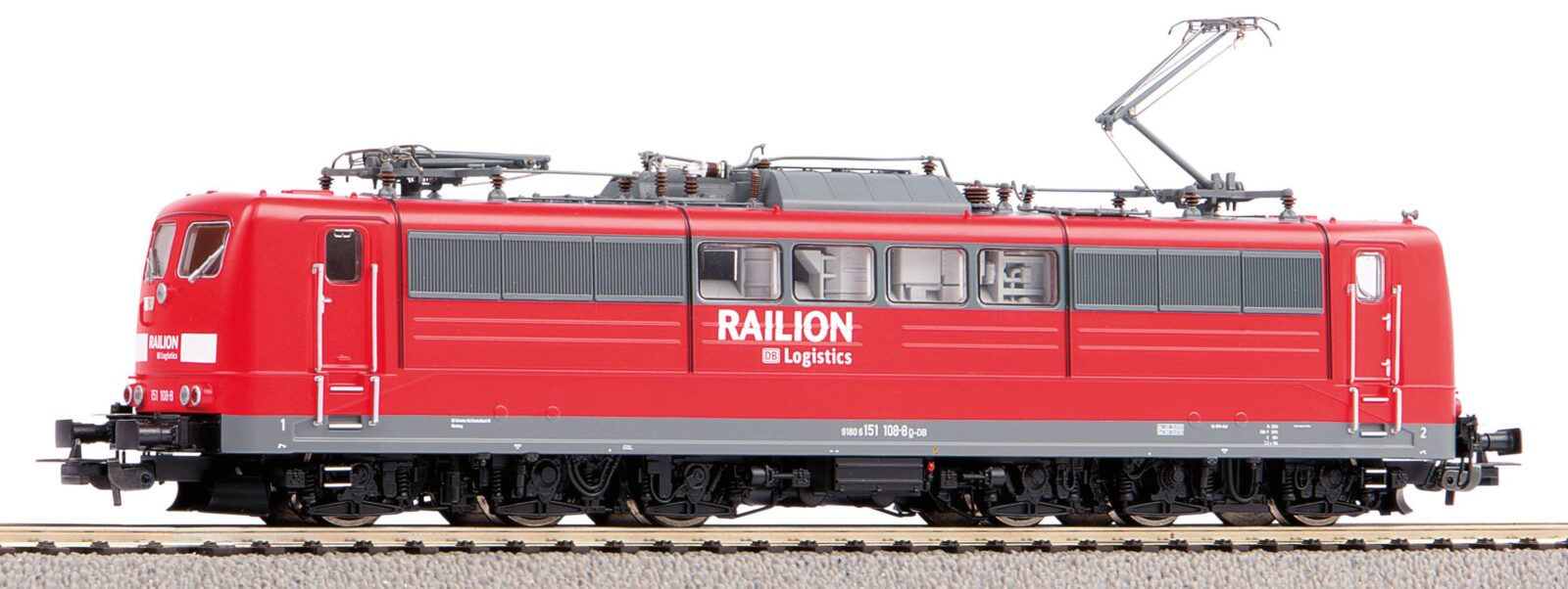 Locomotiva elettrica BR 151 Railion DB Logistics Epoca VI Scala H0 DS Modellismo Locomotiva elettrica BR 151 Railion scala H0
