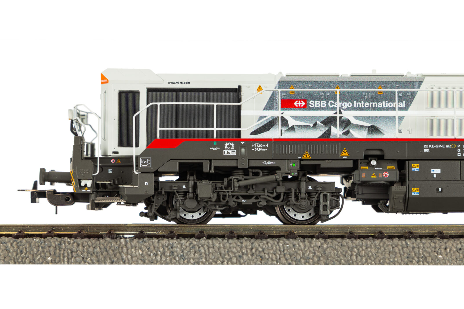 Locomotiva Diesel DE18 SBB Cargo International Epoca VI Scala H0 DS Modellismo Locomotiva Diesel DE18 SBB Cargo scala H0