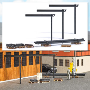 Pallet parti di macchine scala H0 Busch