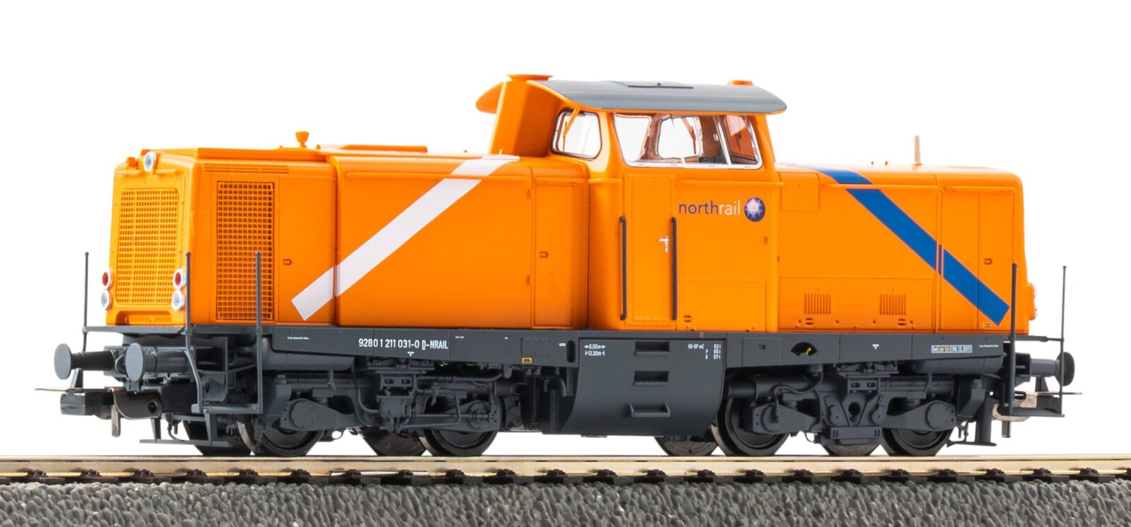 Locomotiva Diesel / Sound BR 211 Northrail Epoca VI - Versione in Corrente Alternata Scala H0 DS Modellismo Locomotiva Diesel / Sound BR 211 scala H0