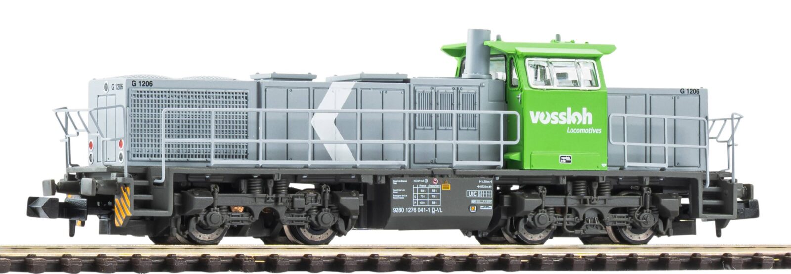 Locomotiva Diesel G1206 Vossloh Leasing Epoca VI Scala N DS Modellismo Locomotiva Diesel G1206 Vossloh scala N