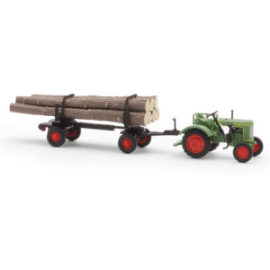 Fendt F 15 rimorchio scala H0 Busch