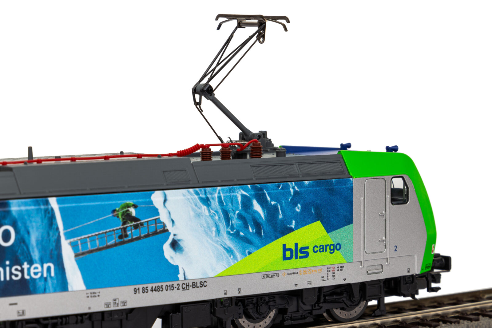 Locomotiva Elettrica Re 485 New Alpinisti BLS Epoca VI Scala H0 DS Modellismo Locomotiva Elettrica Re 485 scala H0