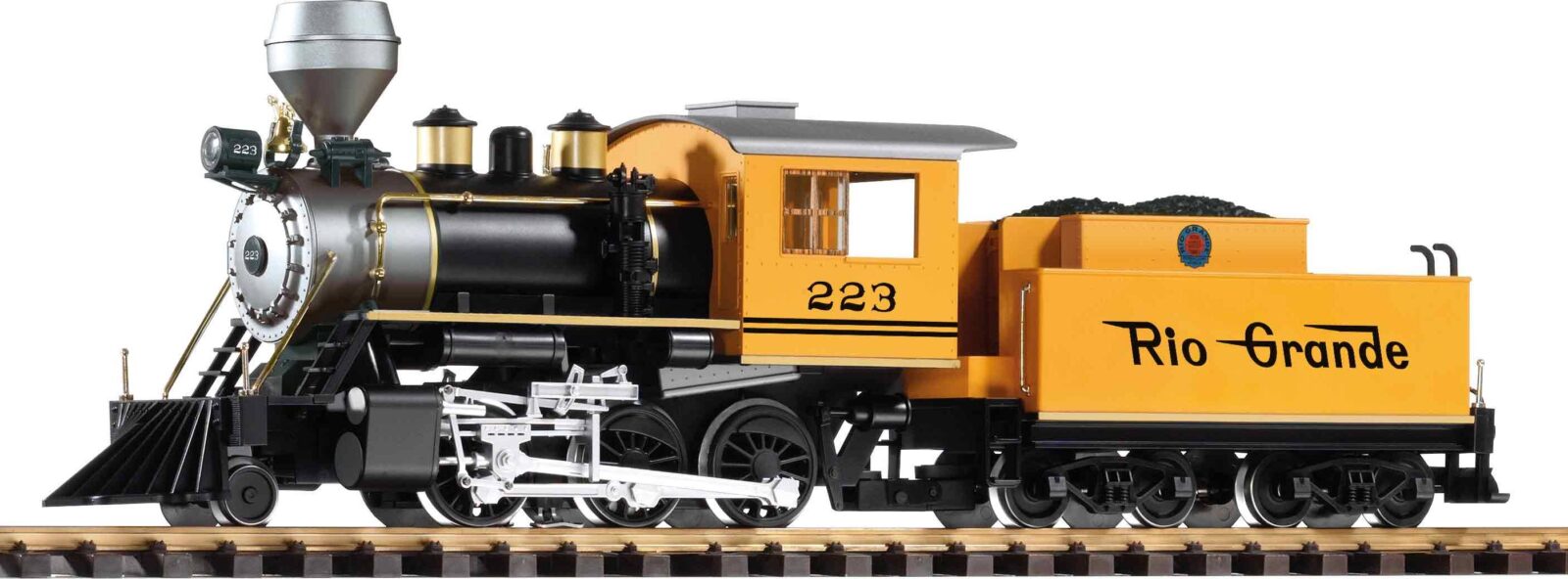 Locomotiva a Vapore con Tender "Mogul" D&RGW (incl. Sound+generatore di vapore) Scala G DS Modellismo Locomotiva a Vapore Tender "Mogul" scala G