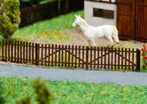 Recinzione a picchetto in legno Faller