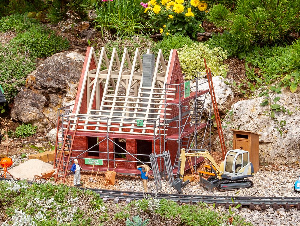 Ponteggi da cantiere con accessori Scala G DS Modellismo Ponteggi da cantiere accessori scala G