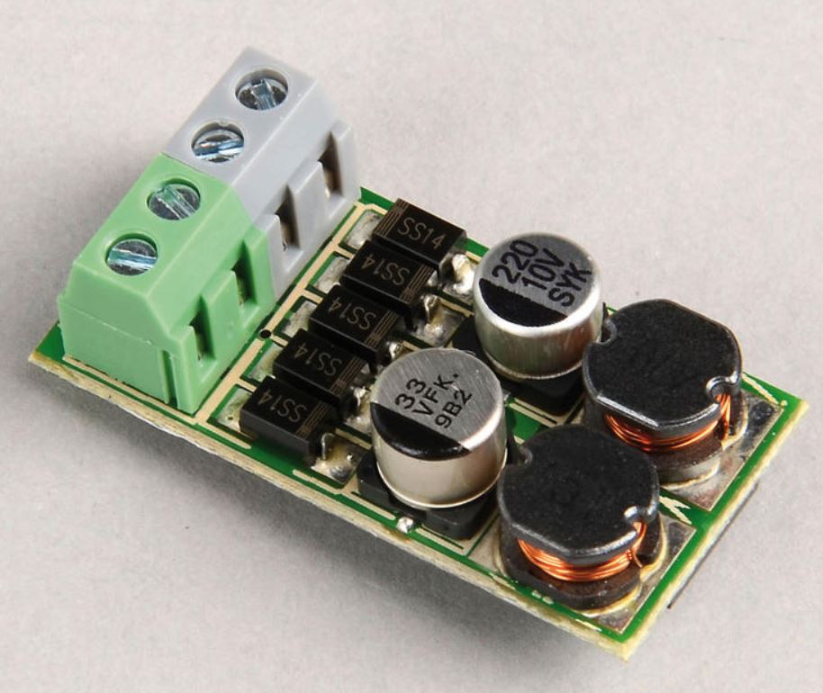 Regolatore di tensione fisso per generatore di vapore 5V Scala G DS Modellismo Regolatore di tensione fisso scala G