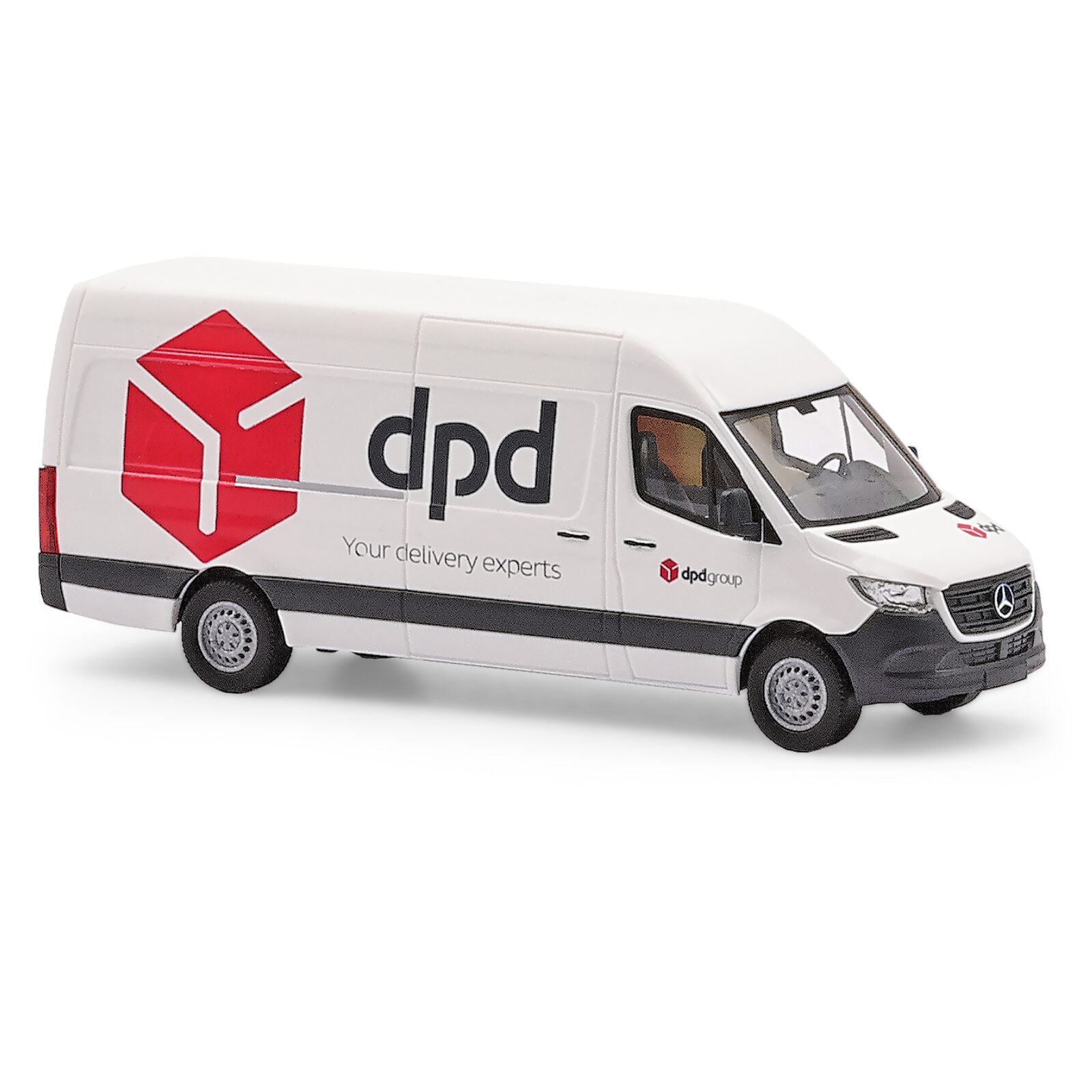 MB Sprinter, DPD Scala H0 DS Modellismo MB Sprinter, DPD scala H0 Busch