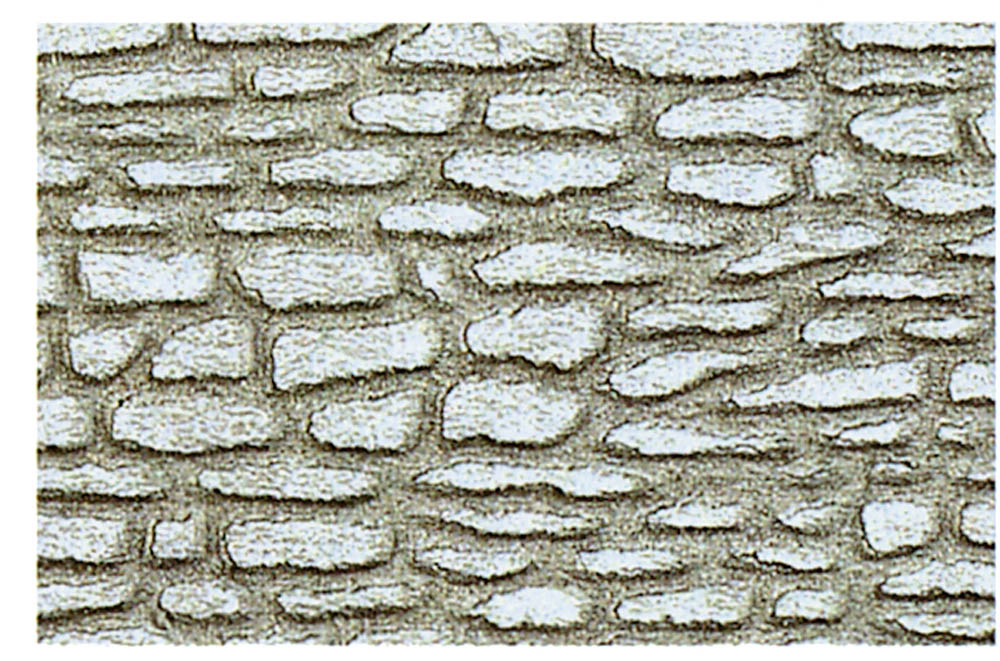 Muro di pietra di cava 0/1 / H0.50x25 cm, 2 pezzi DS Modellismo Muro di pietra di cava 0/1 / H0.50x25 2