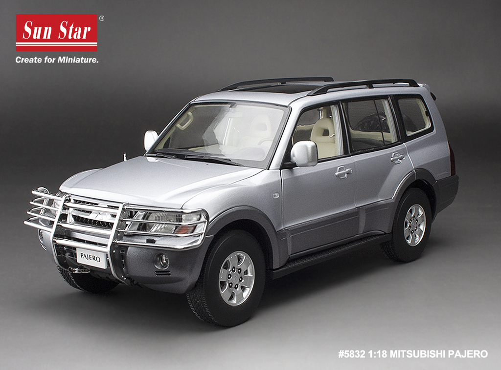 Mitsubishi Pajero V73 DS Modellismo Mitsubishi Pajero V73 scala 1:18 Sun Star