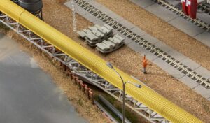 Nastro trasportatore copertura scala H0