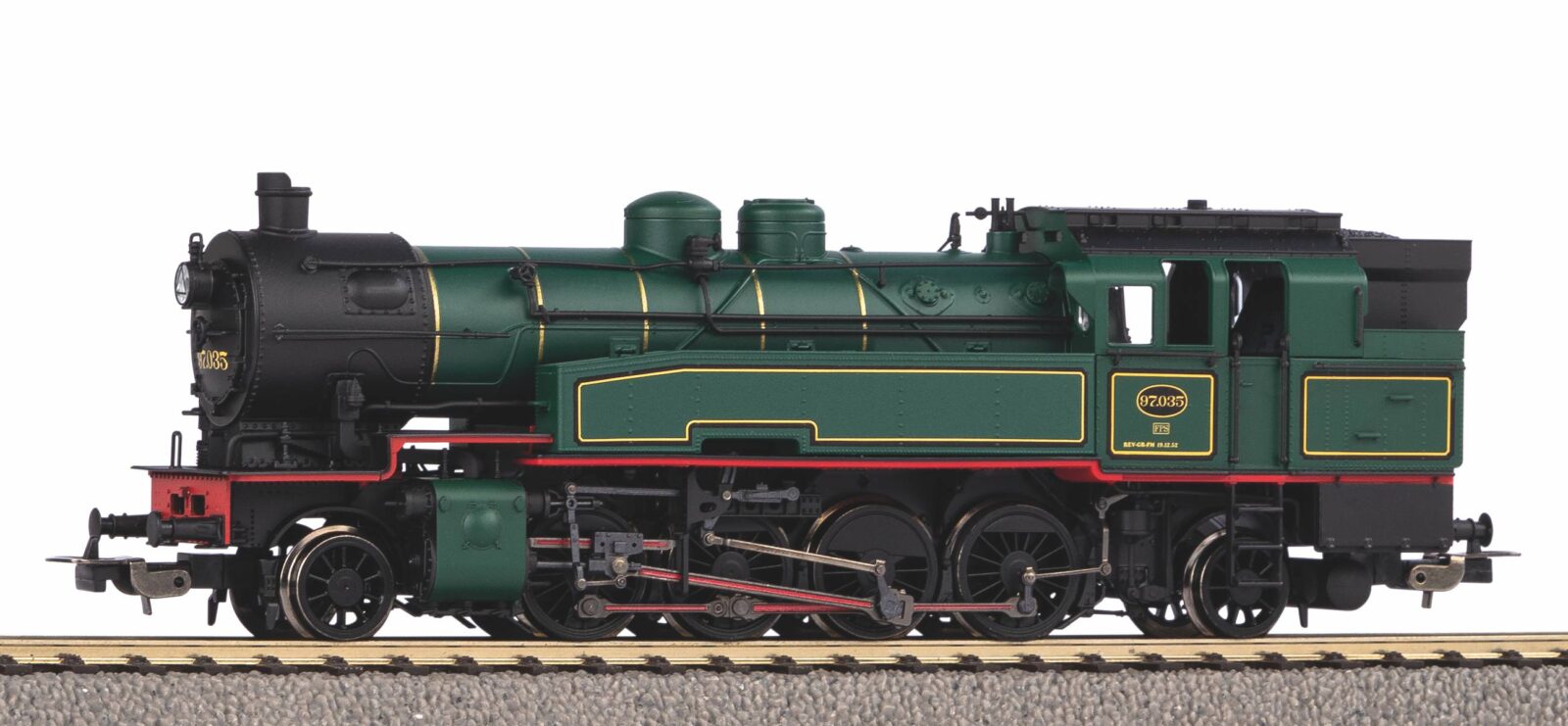 Locomotiva a vapore Rh 97 SNCB Epoca III Scala H0 DS Modellismo Locomotiva a vapore Rh 97 SNCB scala H0