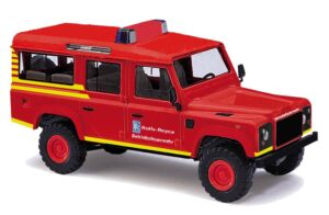 Land Rover aziendale dei vigili scala H0