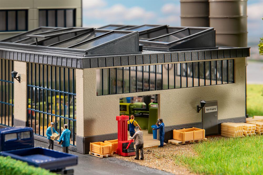 Azienda di lavorazione della plastica Scala H0 DS Modellismo Azienda di lavorazione scala H0
