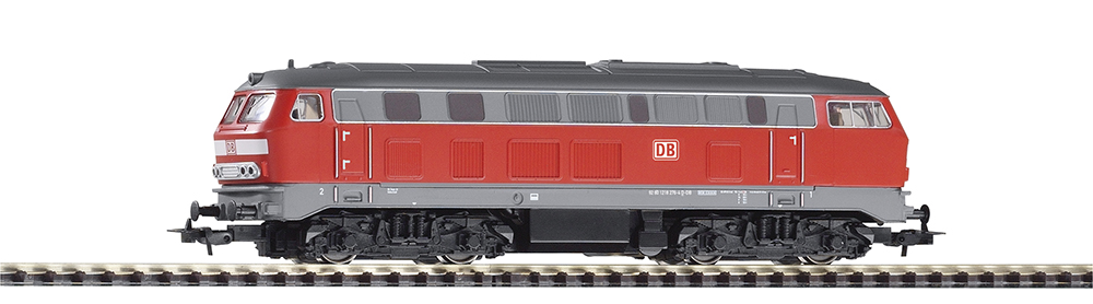 Locomotiva diesel BR 218 DB AG, Epoca V, Corrente alternata con decoder digitale Scala H0 DS Modellismo Locomotiva diesel BR 218 DB AG, scala H0