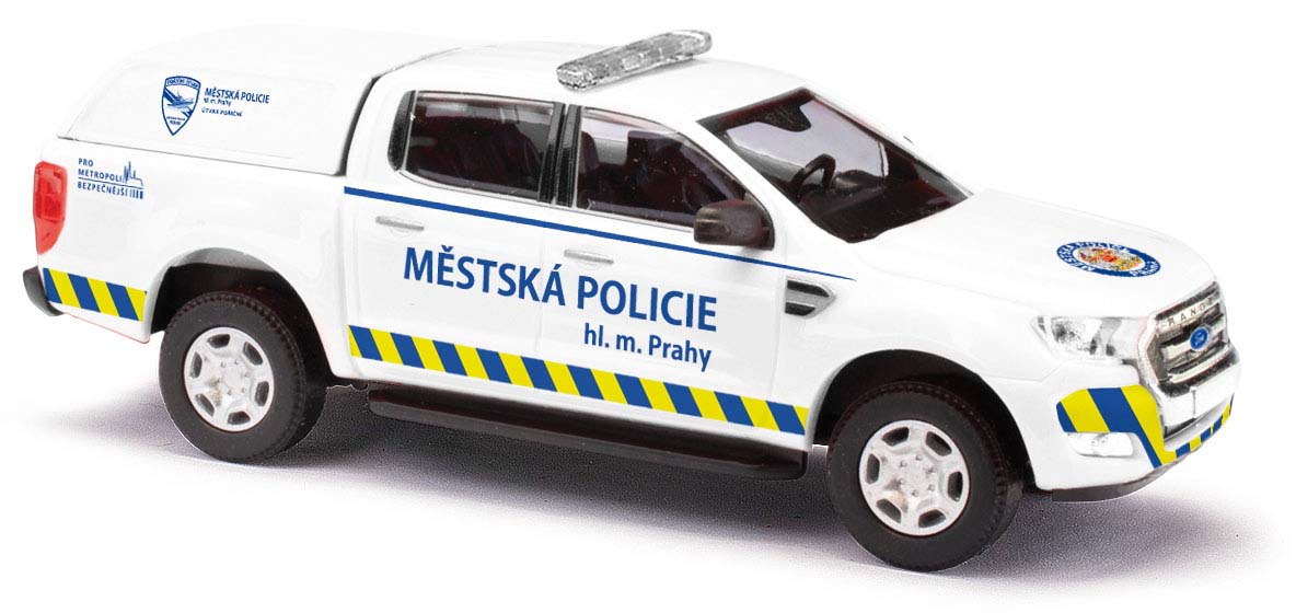 Ford Ranger Mestska Policie P Scala H0 DS Modellismo Ford Ranger Mestska Policie P scala H0 Busch